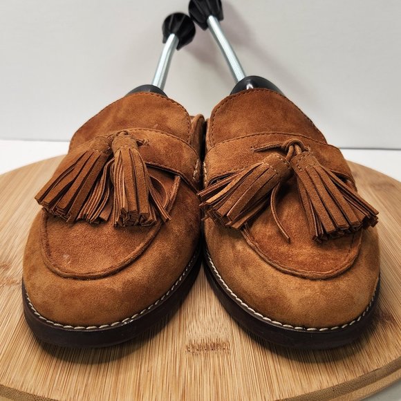 Vionic Brown Tassel Loafers - Picture 3 of 10